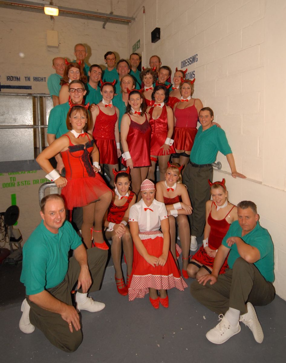 Backstage at the Witches of Eastwick , 2007