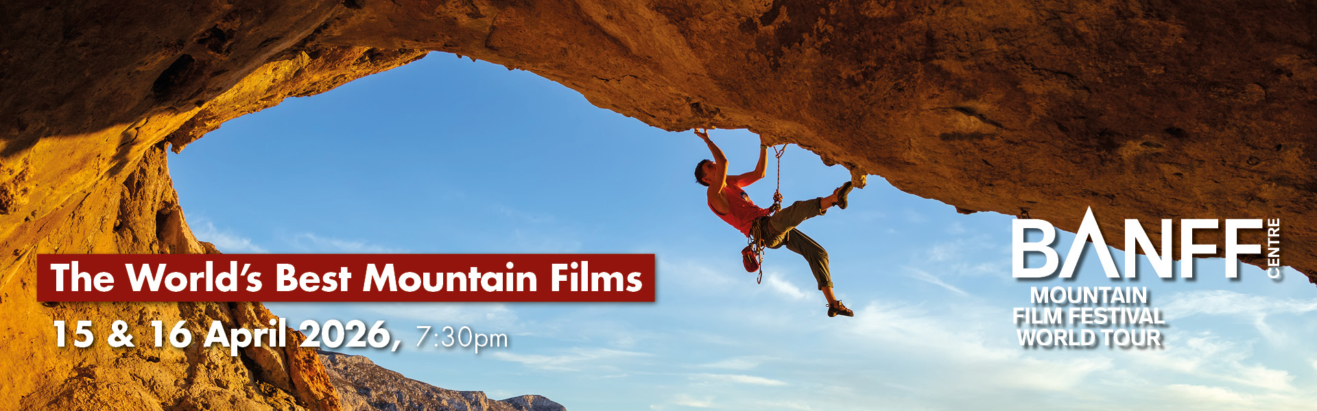 Banff Mountain Film Festival World Tour 2026 – Red Programme