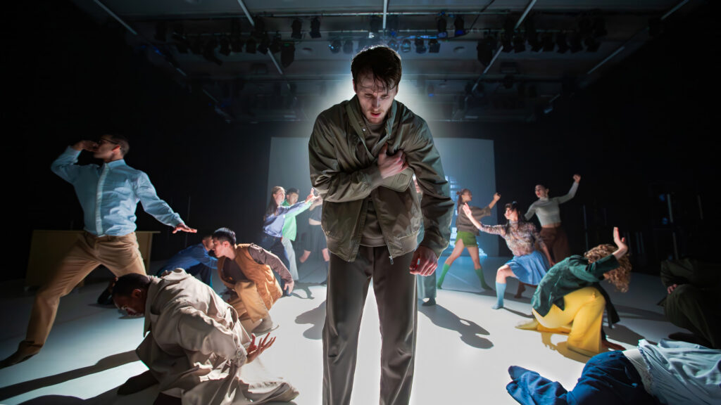 Rambert perform Gallery of Consequence, Photo by Yiling Zhao
