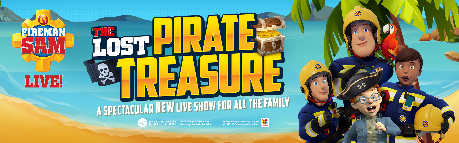 Fireman Sam Live! The Lost Pirate Treasure